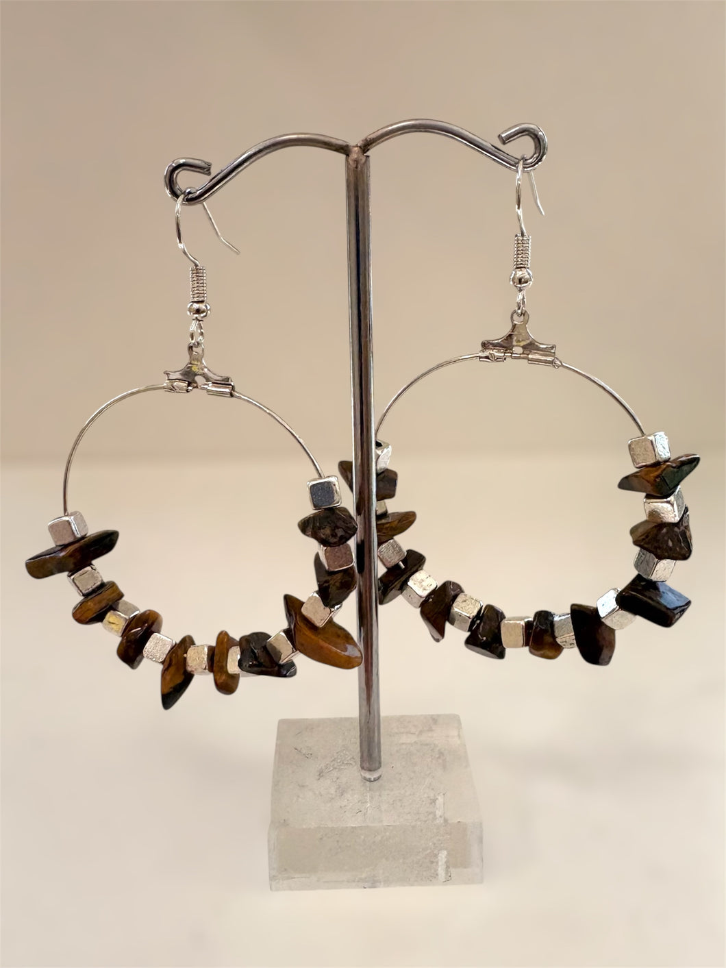Tigers Eye Earrings