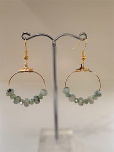 Moss Agate Earrings